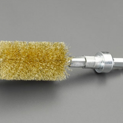 喜一 ESCO EA819BT-111 10x50mm6角軸ワイヤーブラシ(真鍮線) 廣州藤野代理