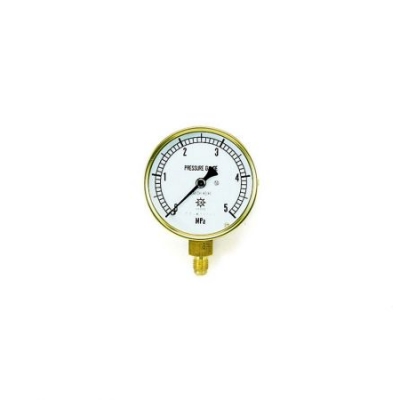 TASCO TA147F-235 圧力計（1／4″フレア、下出し、75φ、つば無）
