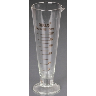 AS ONE 亞速旺 CC-5258-01 玻璃錐形量杯 液量計（円錐形） MEASURING CUPS