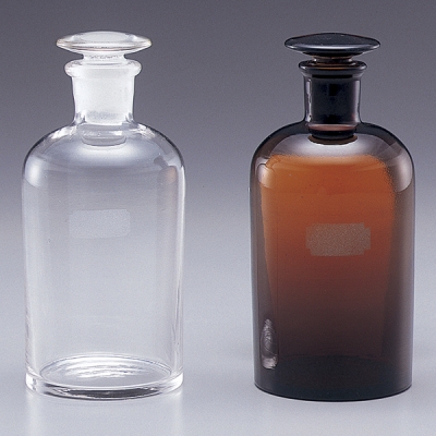 AS ONE 亞速旺 1-4393-01 磨口玻璃瓶 （窄口型）細口共栓瓶 BOTTLE
