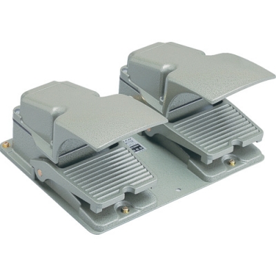OJIDEN 日本大阪 OFL-TW-SM2C-腳踏開關　-帶工業用防雨型、保護罩　定格６Ａ－２５０ＶＡＣ