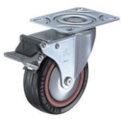 HAMMER CASTER 錘牌 腳輪 4415M-RB100-鏈球自由SP付橡膠B車100mm