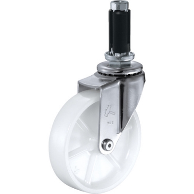 HAMMER CASTER 錘牌 腳輪410F0SR150-鏈球方向限制SP付橡膠車