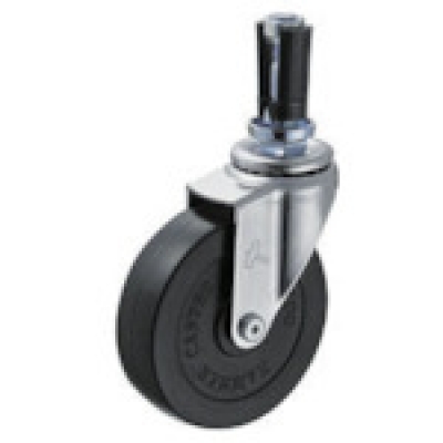 HAMMER CASTER 錘牌 腳輪 4403EUR75-鏈球管子插入橡膠車