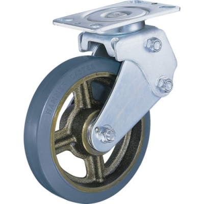 HAMMER CASTER 錘牌 鏈球腳輪 960 BPS-CR200-8A-鏈球960靠墊自由橡膠車200mm