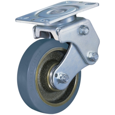 HAMMER CASTER 錘牌 鏈球腳輪 960 BPS-CR150-6E-鏈球960坐墊自由橡膠車150mm