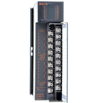 日本三菱 mitsubishi  A1SY10  Ans系列輸出模塊A1SY10  16點(diǎn)AC240VDC24V 2A繼電器輸出模塊A1SY10